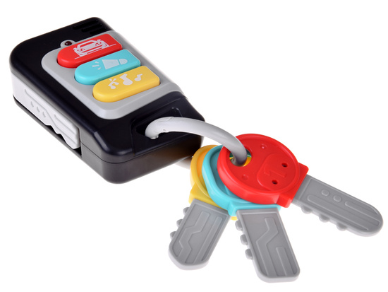 Interactive car keys with remote control for toddlers Sound + melodies ZA5871