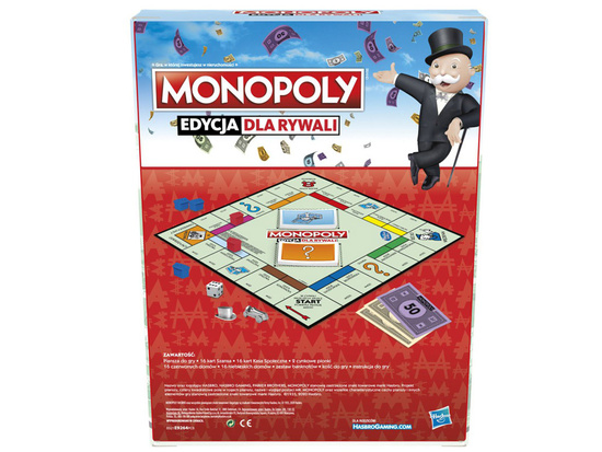 Monopoly game Edition for rivals board card GR0659