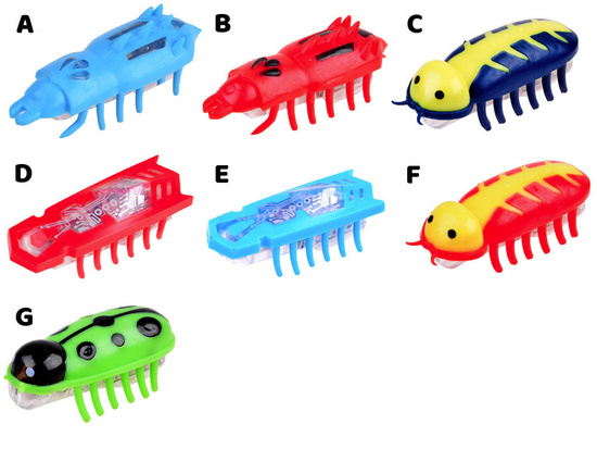 Crazy Battery-Powered Worm – Nano-Nest Insect Mega Set ZA0183