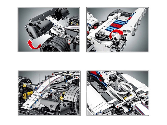 Technical blocks 1152-pieces Bolid F1.FW41 racing car ZA5309