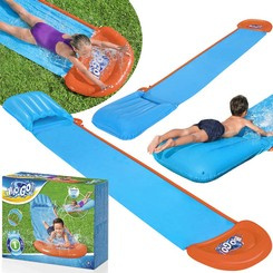Bestway Single Water Slide H20 GO! Tsunami Long - 4.88m 52477