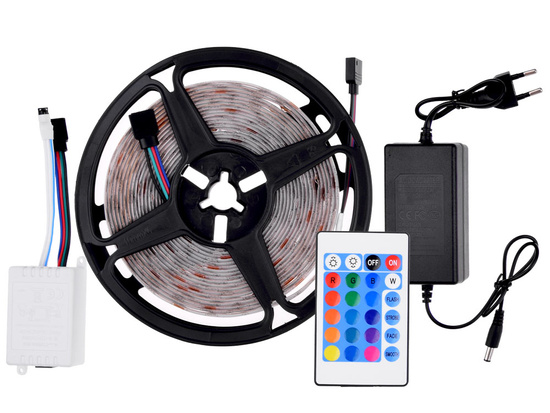 LED strip 5m RGB + remote control Waterproof ZA4824