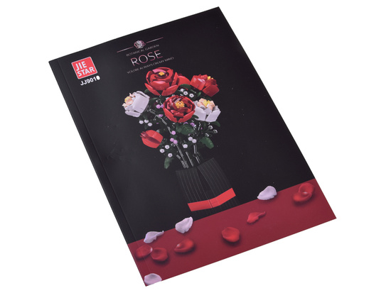 Construction Blocks – Bouquet of Roses 818 pieces ZA5760