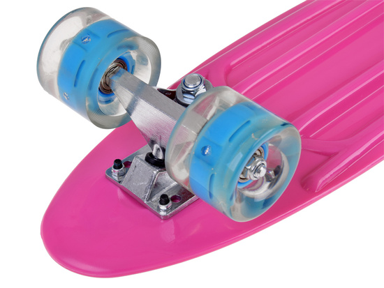 LED Skateboard with Light-Up Wheels for Skatepark Riding SP0825