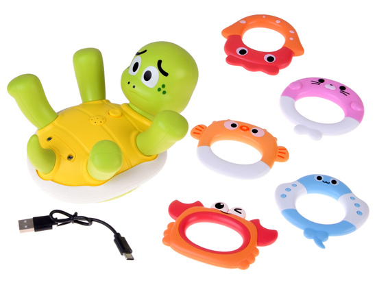 Turtle Interactive Bath Toy Turtle with Water Fountain ZA5819