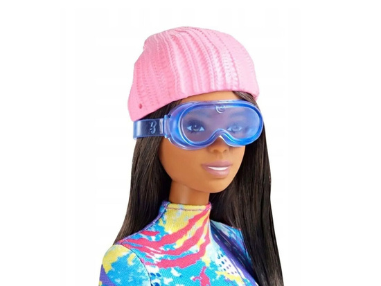 Mattel Barbie You Can Be Anything Winter Doll + Sled ZA6033