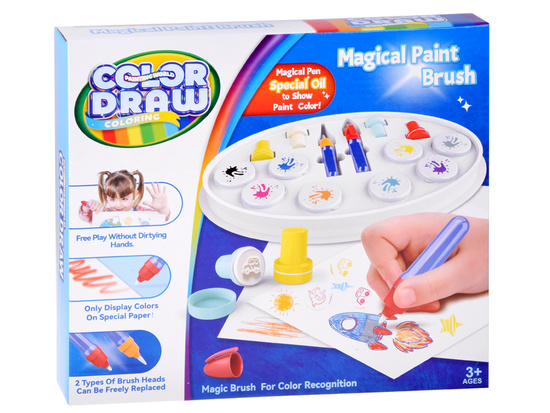 Color Draw Water Brush – Water Painting Set with Stamps ZA5768