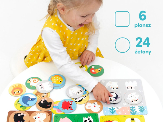 CzuCzuLotto Educational animals game ZA4061