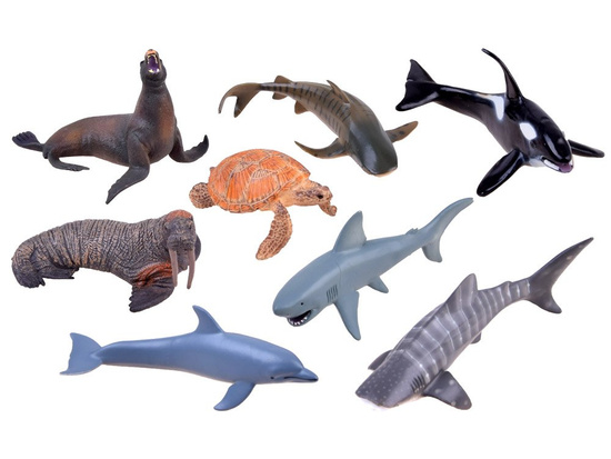 A set of sea animals figurines ZA2986