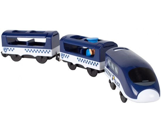 Large electric train track POLICE 92 pieces ZA4436