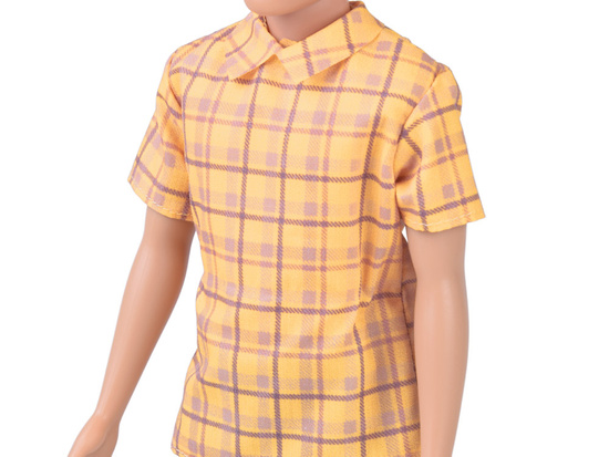 Anlily Doll boy BRUNET Paulo in shirt and dark pants ZA6006 B