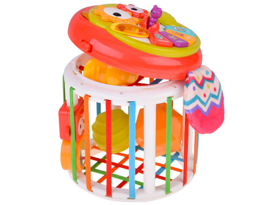 Interactive educational OWL 2 in 1 - sorter, sounds and melodies ZA5736