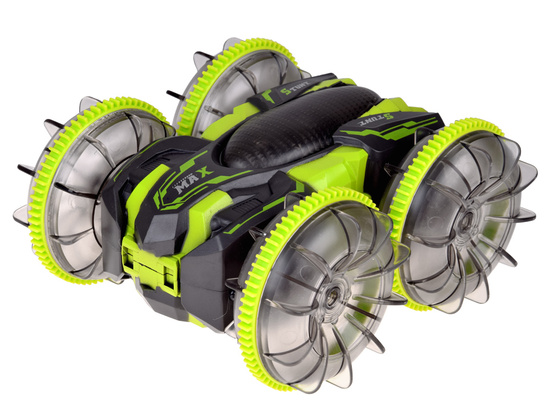 Amphibious Car 2-in-1 Stunt R/C Remote Controlled – Drives, Floats, Lights Up RC0735