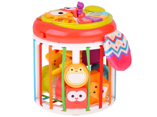 Interactive educational OWL 2 in 1 - sorter, sounds and melodies ZA5736