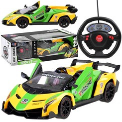 Sports car with opening door + RC0583 remote control