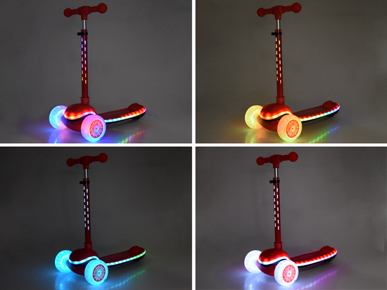 Balance scooter SCOOTER 3-wheel COLORFUL LIGHTS and MUSIC SP0812