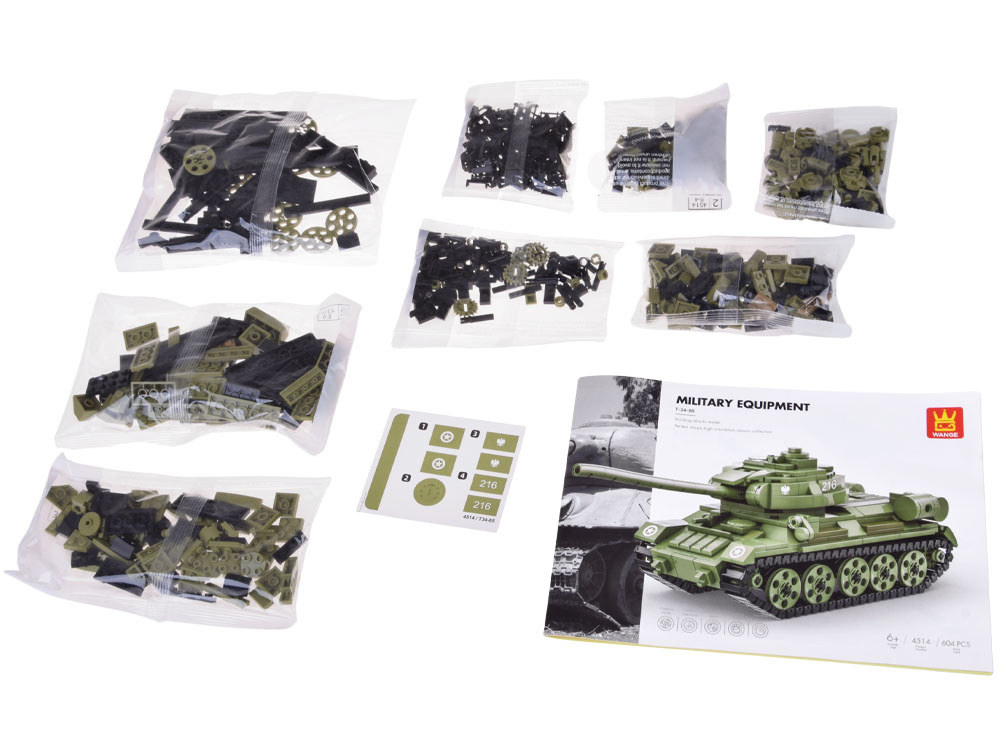 Klocki techniczne CZOŁG T-34-85 polski model 604ele ZA5675 pol_pl_Klocki-techniczne-CZOLG-T-34-85-polski-model-604ele-ZA5675-22343_2