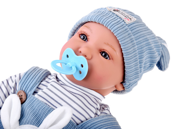 Interactive BOBAS doll 46cm - in blue shorts + accessories ZA5835