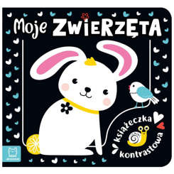 Aksjomat Książeczka kontrastowa Moje zwierzęta KS0467