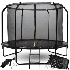 SkyFlyer garden trampoline + 10FT 304cm ladder