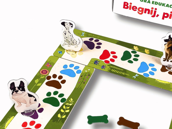 Kapitan Nauka Biegnij, piesku! Gra edukacyjna - logika i spostrzegawczość GR0734
