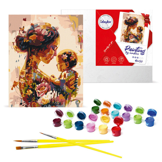 Malowanie po numerach na ramie KHO8554 Rozkwit kobiecości 40x50 cm AP0119