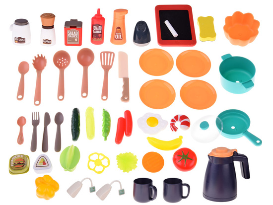 Kitchen cooking effect steam oven refrigerator dishwasher 49 pieces ZA4668