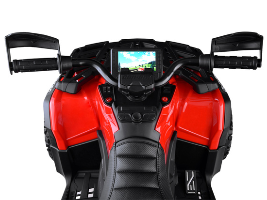 Battery-powered quad for children 2 people CAN-AM OUTLANDER 4x4 LED panel PA0326