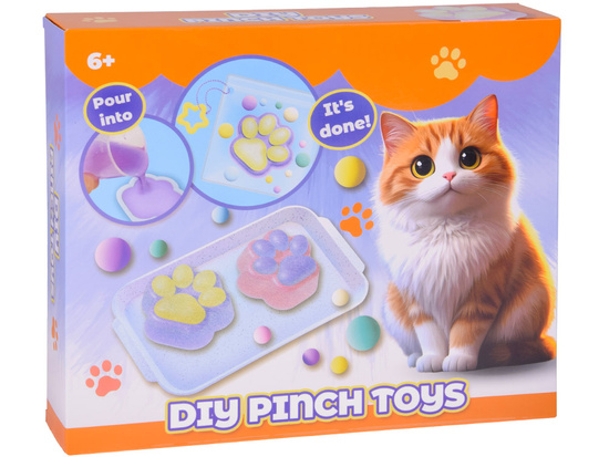 Creative kit series: DIY CAT PAWS SLOOMER - 3D keychains ZA5982