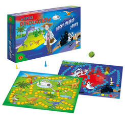 Alexander 2-in-1 Board Game - In the Age of Dinosaurs & Ghosts of the Old Castle GR0797