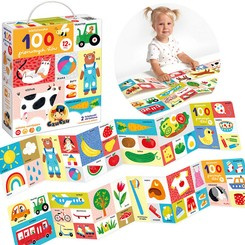 CzuCzu Bookcase 100 first words ZA4846