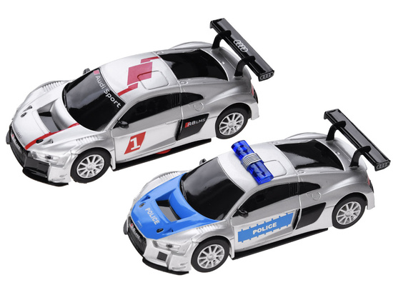 Electric car rally racing track 2 cars AUDI route 8m RC0620