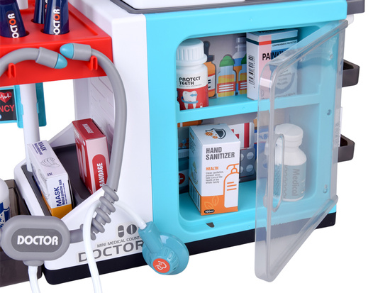 Small doctor large health center clinic pharmacy doctor hospital ZA6010