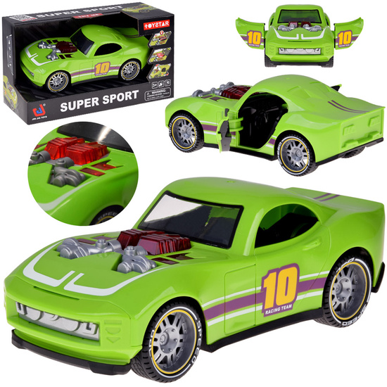 Sports rally car, racer, light effects, sound, drive ZA5846