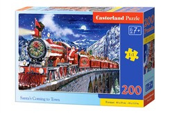 200-piece puzzle Santa's Coming to Town