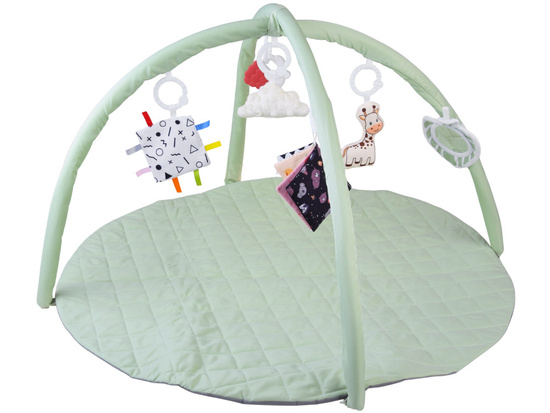 Educational Baby Play Mat with Arch + Toys, Teether, Contrast Book ZA5828