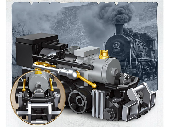 MINITRAIN construction blocks - various models from the series: mini train ZA5759