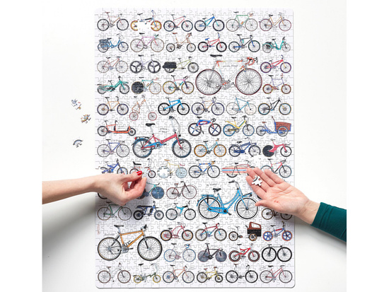 CzuCzu Puzzlove Bicycles 1000 pieces ZA6091