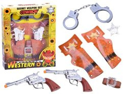 Zestaw kowboja rewolwer  kowbojski pistolet ZA2452
