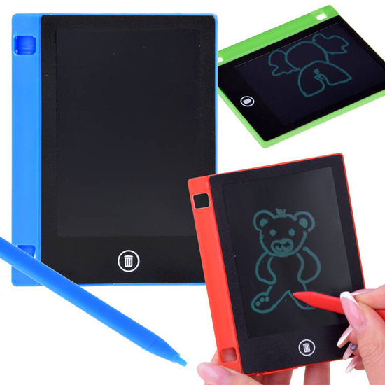 Mini graphic tablet with stylus for children znikopis TA0110