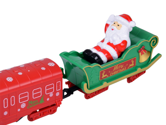 Interactive CHRISTMAS TRAIN for the Christmas tree + music and lights ZA5905