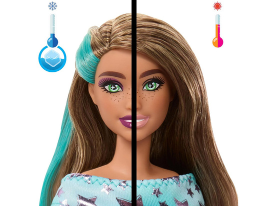 Mattel Barbie Party Unboxed doll from the series: Birthday + corgi dog ZA6066