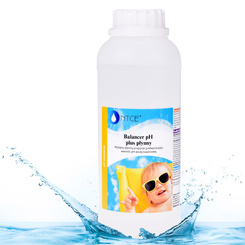 Balancer PH plus + liquid for increasing pH of pool water 1L BA0573