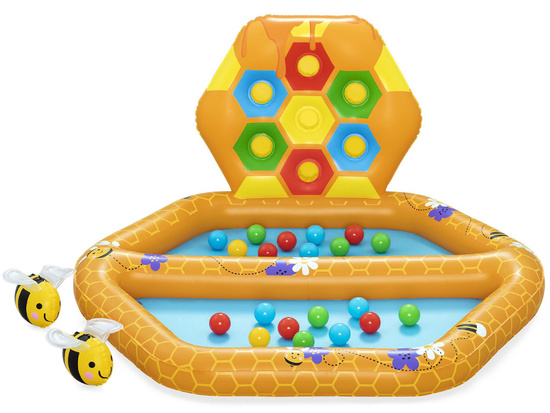 Bestway Inflatable Playground for Babies with Balls BEES 52639