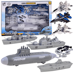 Set of the submarine. Ships of the sea battle ZA3812