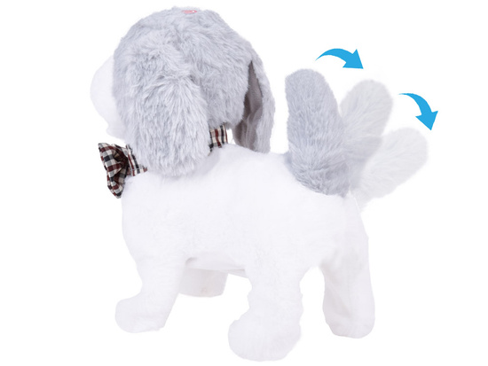 Interactive Plush Dog CHARLIE Walks Barks Whines + remote control ZA5362