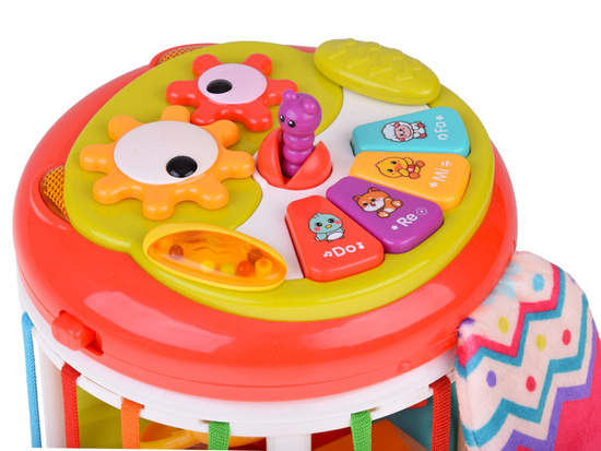 Interactive educational OWL 2 in 1 - sorter, sounds and melodies ZA5736