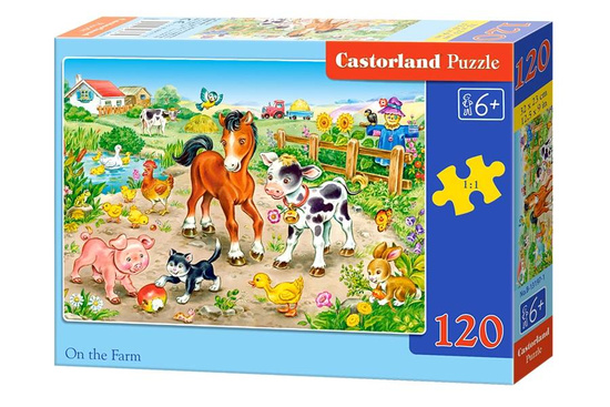 Puzzle 120 pcs. On the Farm