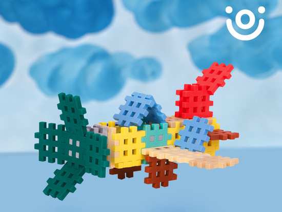 Waffle mini blocks - Pastel 300 pieces ZA4895