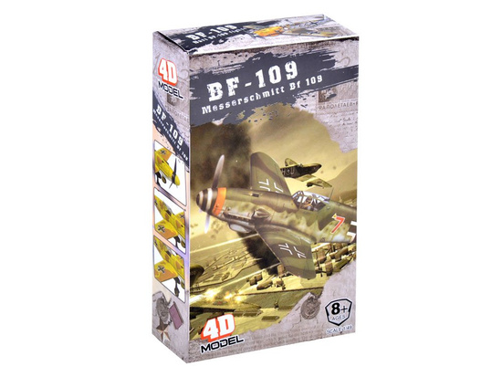 Plastic Airplane BF-109 for folding 1:48 ZA2590